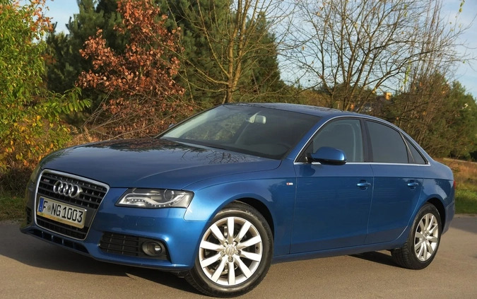 Audi A4 cena 44700 przebieg: 196478, rok produkcji 2011 z Nowogrodziec małe 631